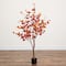 5ft. Pre-Lit LED Autumn Eucalyptus Artificial Fall Tree